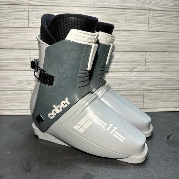 Caber Ski Boots Grey Euro Size 8 US 9MM-10LN - Picture 3 of 9